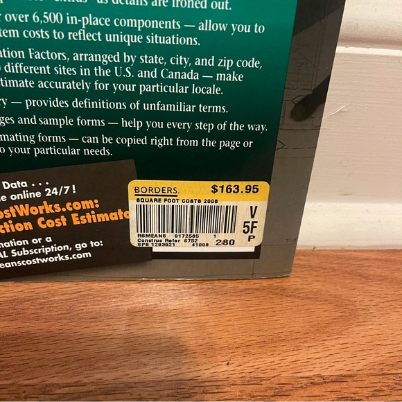 Means Residential Square Foot Costs by RS Means 2008 - Picture 3 of 9
